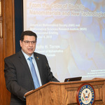 Speaker Rodolfo Torres of the University of Kansas